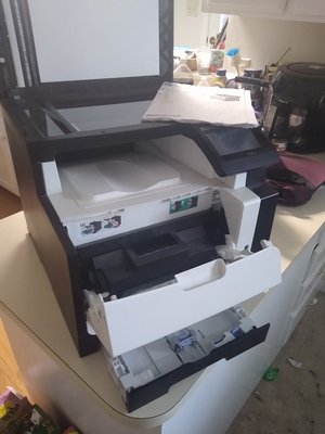 Photo of free HP laser jet color printer (Newport News, Bruton Ave)