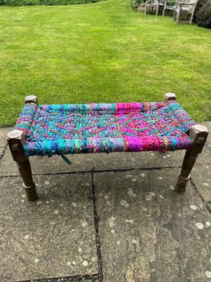 Photo of free Brightly - coloured stool (Lodge Copse GU28)