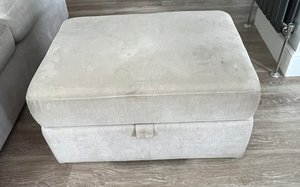 Photo of free Sofa and matching footstool (Outwood WF1)