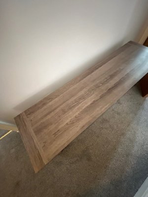 Photo of free Grey dining table bench x 2 (Oxgangs EH10)