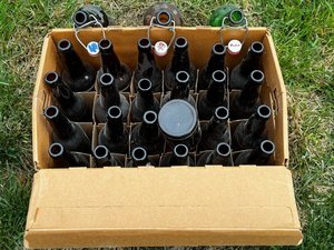 Photo of free Beer bottles for home brewing hobby (Clinton)