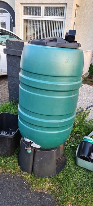 Photo of free Large water butt with stand (BS5)