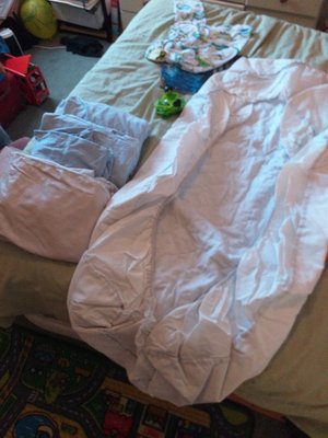 Photo of free Fitted cot bed sheets (Rayners Lane, HA2)