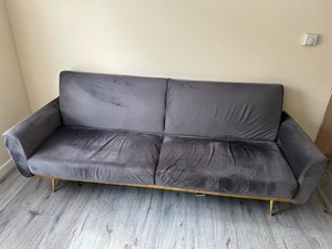 Photo of free Grey sofa bed (UB1)
