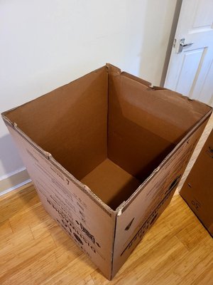 Photo of free 2 large boxes (Newtown RG1)
