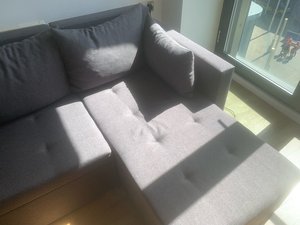 Photo of free Corner sofa bed with storage (Nottingham City)