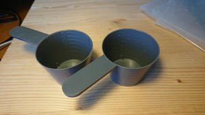 Photo of free Measuring scoops, 75ml in 10ml step (West Chesterton, CB4)