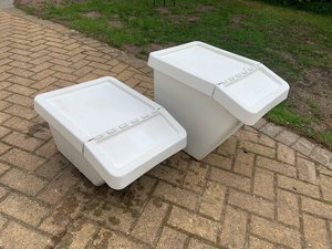 Photo of free IKEA plastic storage bins (Redhill RH1)