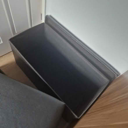 Photo of free Storage box black (Wycombe HP13)