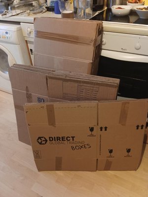 Photo of free 13 moving boxes (SE22)