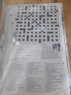 Photo of free Collection of old Times crosswords and solutions (Weston)