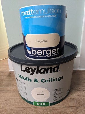 Photo of free Magnolia paint - walls & ceilings (Pinvin, Pershore, WR10)