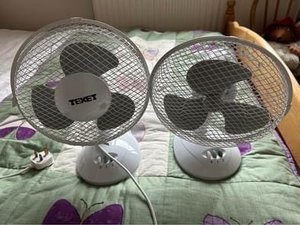 Photo of free Two electric fans (Codicote SG4)