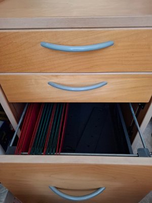 Photo of free Under desk filing cabinet. (Woodmancote GL11)