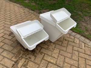 Photo of free IKEA plastic storage bins (Redhill RH1)