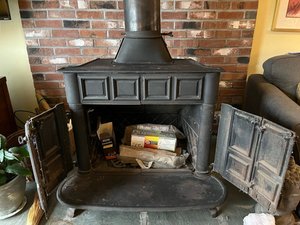 Photo of free Franklin Stove (Greenfield. Near GCC)