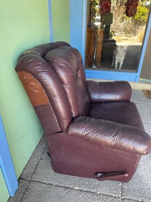 Photo of free Recliner faux leather (Albuquerque)