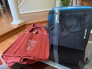 Photo of free Lunch bag and wine carriers (Piney Orchard, Odenton)