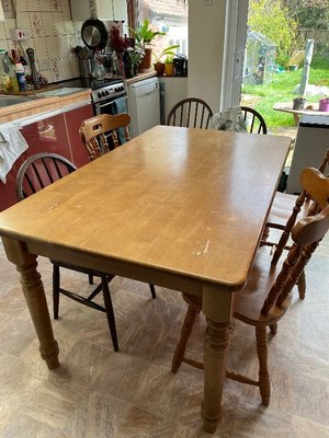 Photo of free Solid wood table (West Drayton UB7)