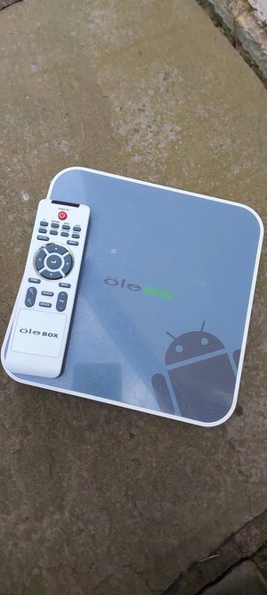 Photo of free olevia android tv box with remote (Sutton)
