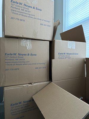 Photo of free Moving boxes (Bedford, MA)
