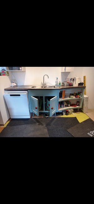 Photo of free Two handmade kitchen units including sink and tap (Combe Down)