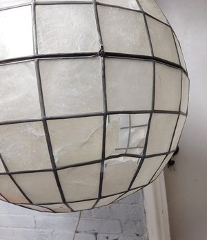 Photo of free Ball shell lamp (Watertown)