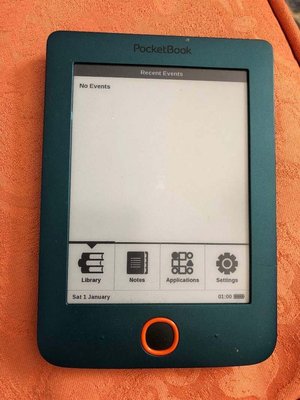 Photo of free E Reader, but … no permanent charge … (Malvern Link WR14)