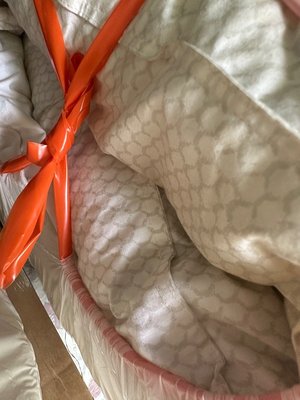 Photo of free Comforter, mattress pad and pillows (Morgan hill)