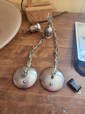 Photo of free Two pendant lights (Brookfield Connecticut)