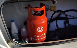 Photo of 6kg calor gas bottle (Haswell DH6)
