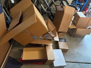 Photo of free Cardboard boxes (Cupertino by De Anza College)