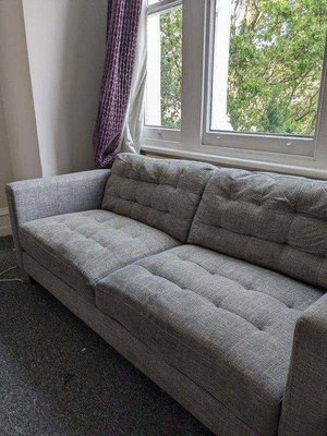 Photo of free Large Sofa (+ throw) (SE24)