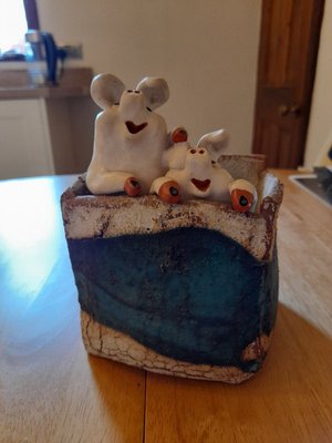 Photo of free Plant pot with pigs! (Leyland PR25)