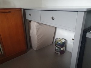 Photo of free Grey 'Brooklyn' desk from Argos (Fitzrovia W1T)