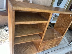 Photo of free Old Wooden Entertainment Center (Sunset, Bridge, and 5-Points)