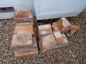 Photo of free Reclaimed Red Bricks (part bricks/broken) (Golden Triangle NR2)