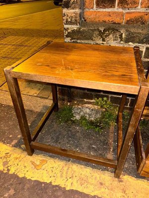 Photo of free Two wooden side tables (Lee SE3)
