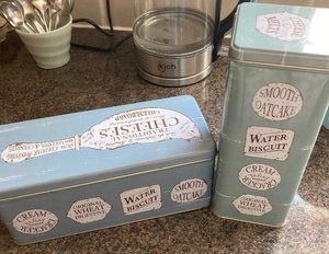 Photo of free Cheese biscuit tins (Kingston Bagpuize OX13)