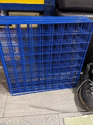 Photo of free panels for wire cube shelves (Petworth)