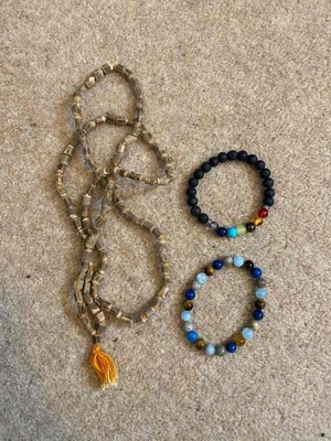 Photo of free Crystal bracelets and Indian prayer beads (Southdown AL5)