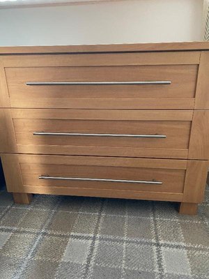 Photo of free 3 drawer chest (Scalby Mills YO12)