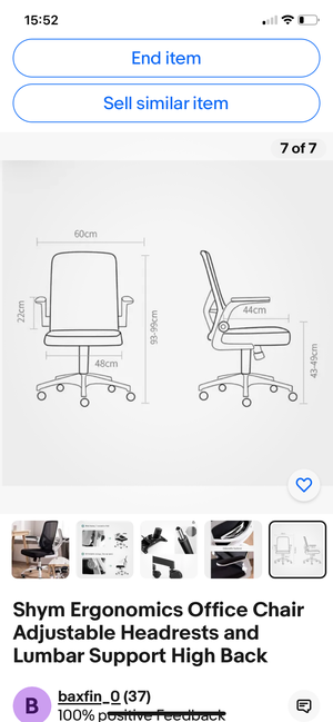 Photo of free Folding office chair (SE4)