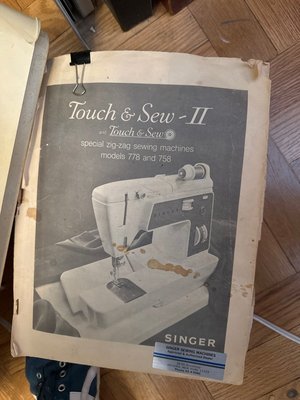 Photo of free Singer Touch n Sew 778 w/manual (Lower East Side)