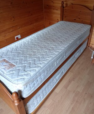 Photo of free Single bed with pull out second single underneath. (Chiswell Green AL2)