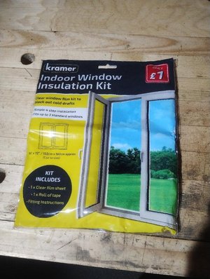 Photo of free Indoor Window Insulation Kit (Dunkeswell)