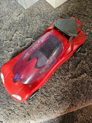 Photo of free Red plastic toy car (Riddlesdown CR8)