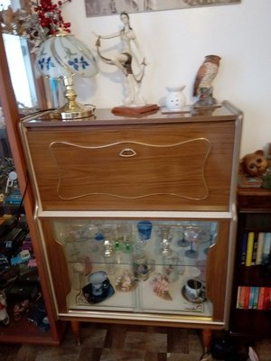Photo of free 1970's cabinet (Orton Goldhay)
