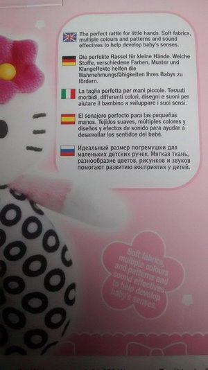 Photo of free 'Hello Kitty' baby rattle (new) (Off Holloway road N4)
