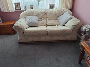 Photo of free Two sofas and armchair (Cherwell Heights OX16)